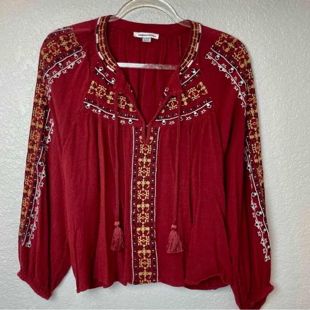 American Eagle boho top size XL